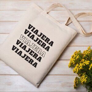 Tote bag Viajera Logo